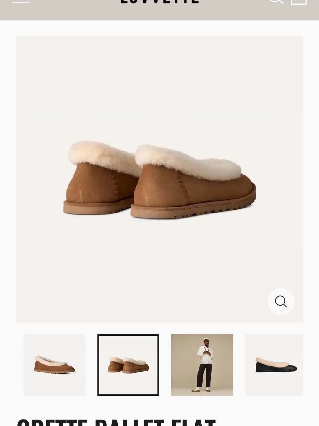 Odette Ballet Flat — image 2 of 8